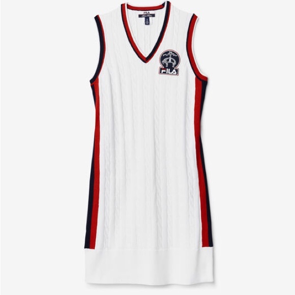 Brooks Brothers x FILA Lawn Sweater Dress💌 - Picture 1 of 6